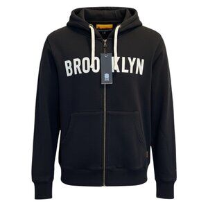 Brooklyn Industries Applique Hoodie Sweater S